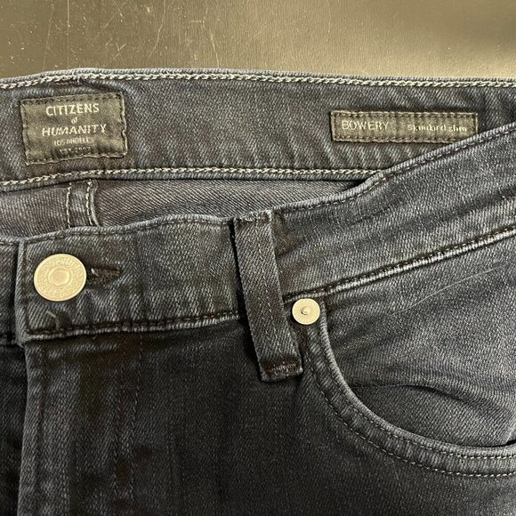 Citizens of Humanity Men's Bowery Standard Slim Dark Jeans - Size 32 x 33 - Picture 3 of 8